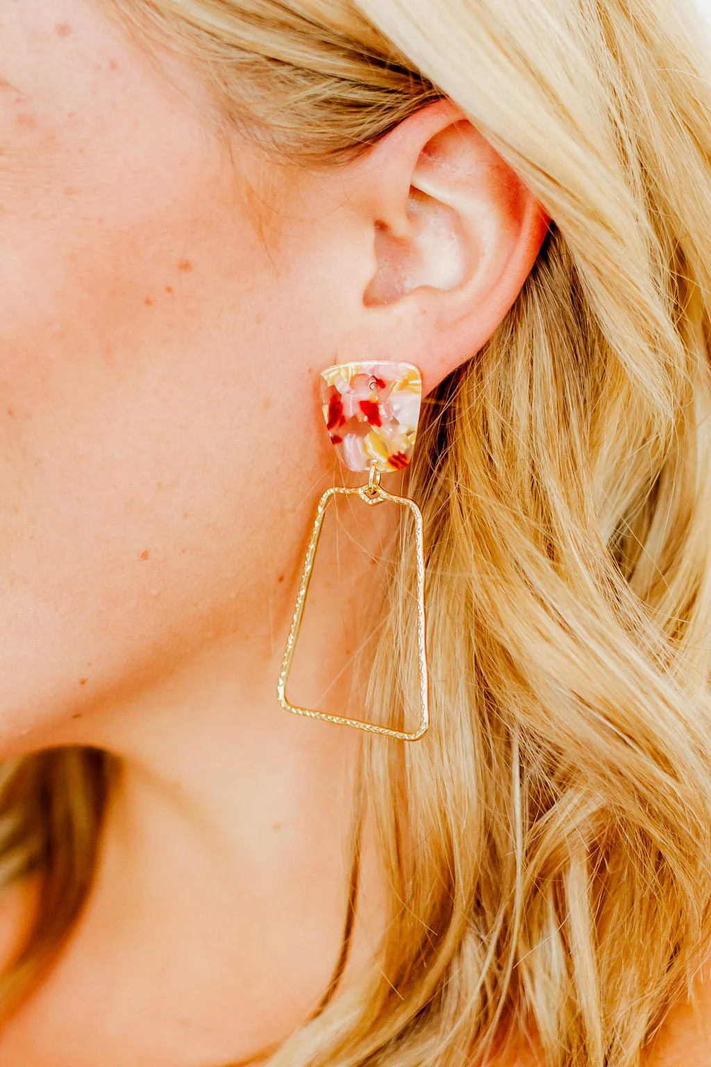 Kaelyn Statement Earrings - Autumn Bouquet | LINNY CO LLC