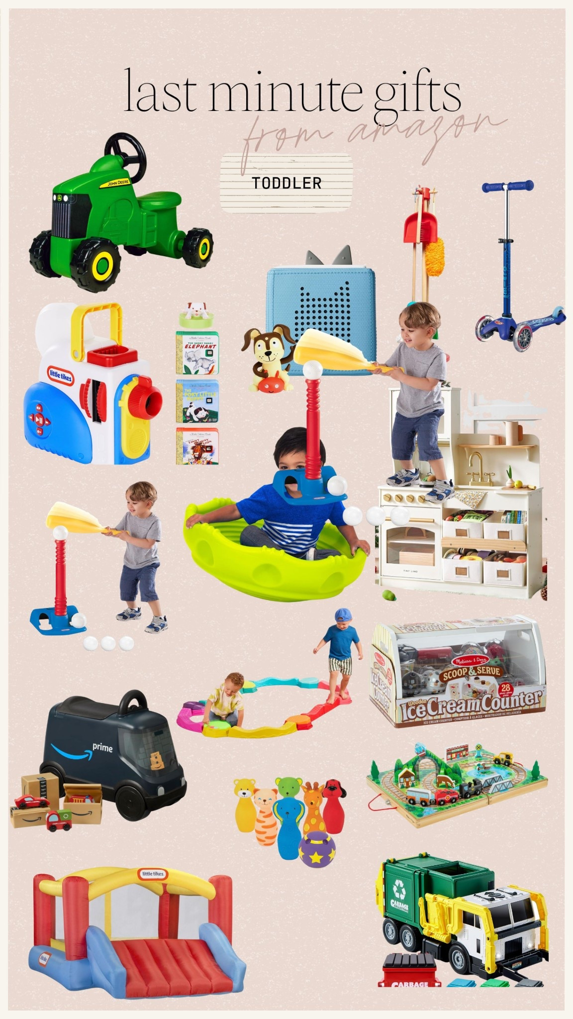 Toddler gift ideas from Amazon 

#LTKGiftGuide #LTKHoliday