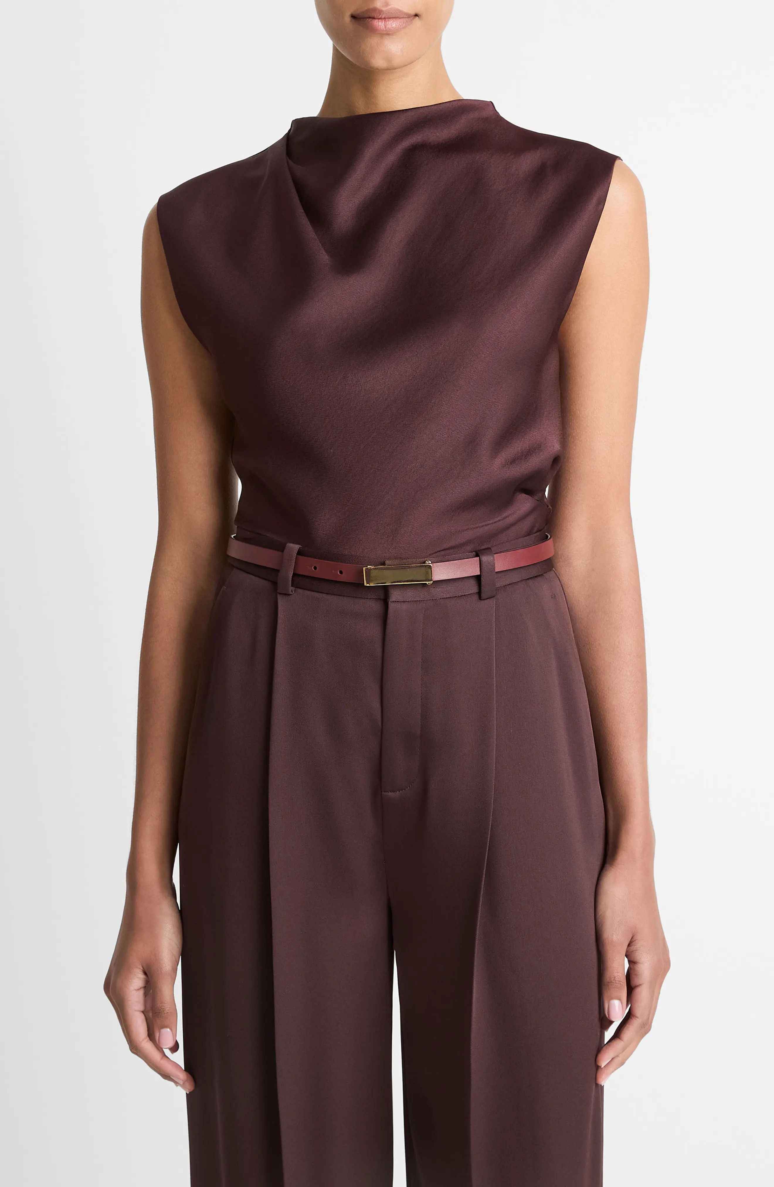 Vince Cowl Neck Satin Top (Women) | Nordstromrack | Nordstrom Rack