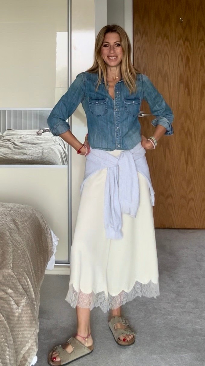 One @Zara  skirt 4 ways 

#LTKover50style #LTKuk #LTKspring