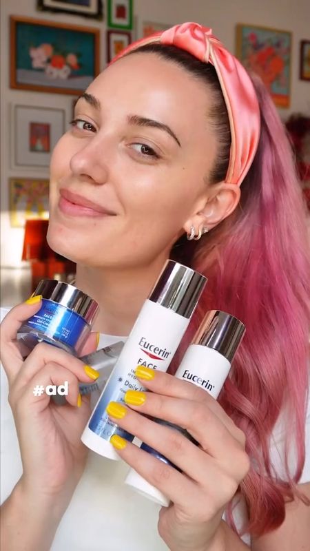 ad Shoutout to @eucerinus for an effective and affordable skincare routine🧖‍♀️💦 I am loving their new Immersive Hydration face care line available at @cvspharmacy where it’s spend $20, get $10 ExtraBucks Rewards for a limited time! ❤️ Not only is it accessible, but it’s very hydrating! All four products are formulated with multi-weight hyaluronic acid for intense hydration. My favorites are the moisture boost serum and daily lotion with SPF 30. Please find terms and conditions here: https://bit.ly/3WxkpAp #ExpectMoreWithEucerin #GoBeyondHydration #eucerin #skincare