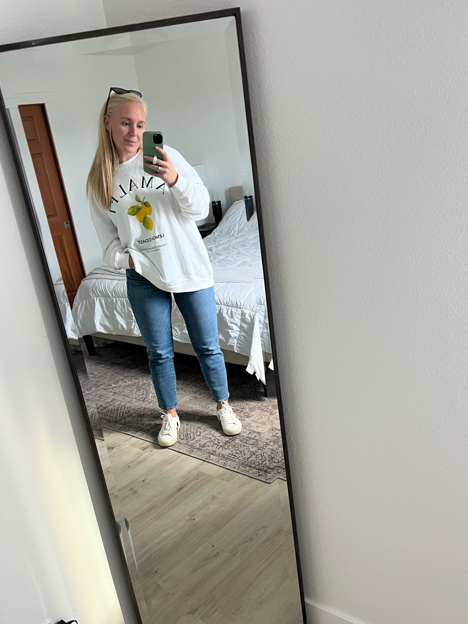 Amusement park mom wear. Jeans- 6 tts sweatshirt- M runs oversized 

#LTKMidsize #LTKStyleTip #LTKFindsUnder50