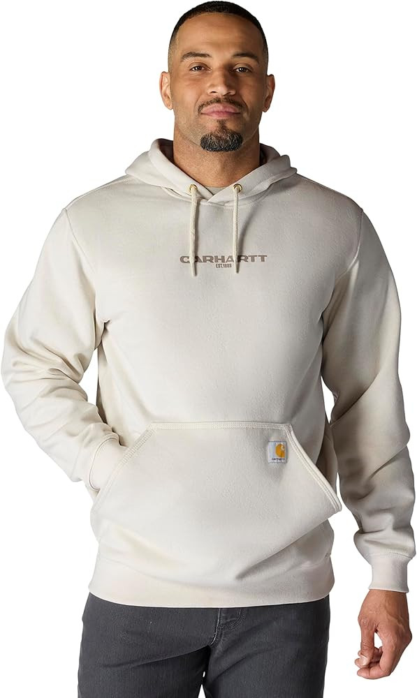 Carhartt Men's Rain Defender Loose Fit Midweight 1889 Graphic Sweatshirt | Amazon (US)