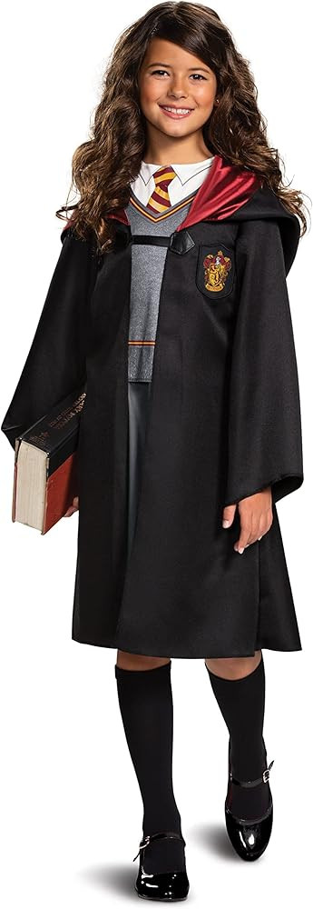 Hermione Granger Costume, Official Harry Potter Wizarding World Outfit for Kids, Classic Children... | Amazon (US)
