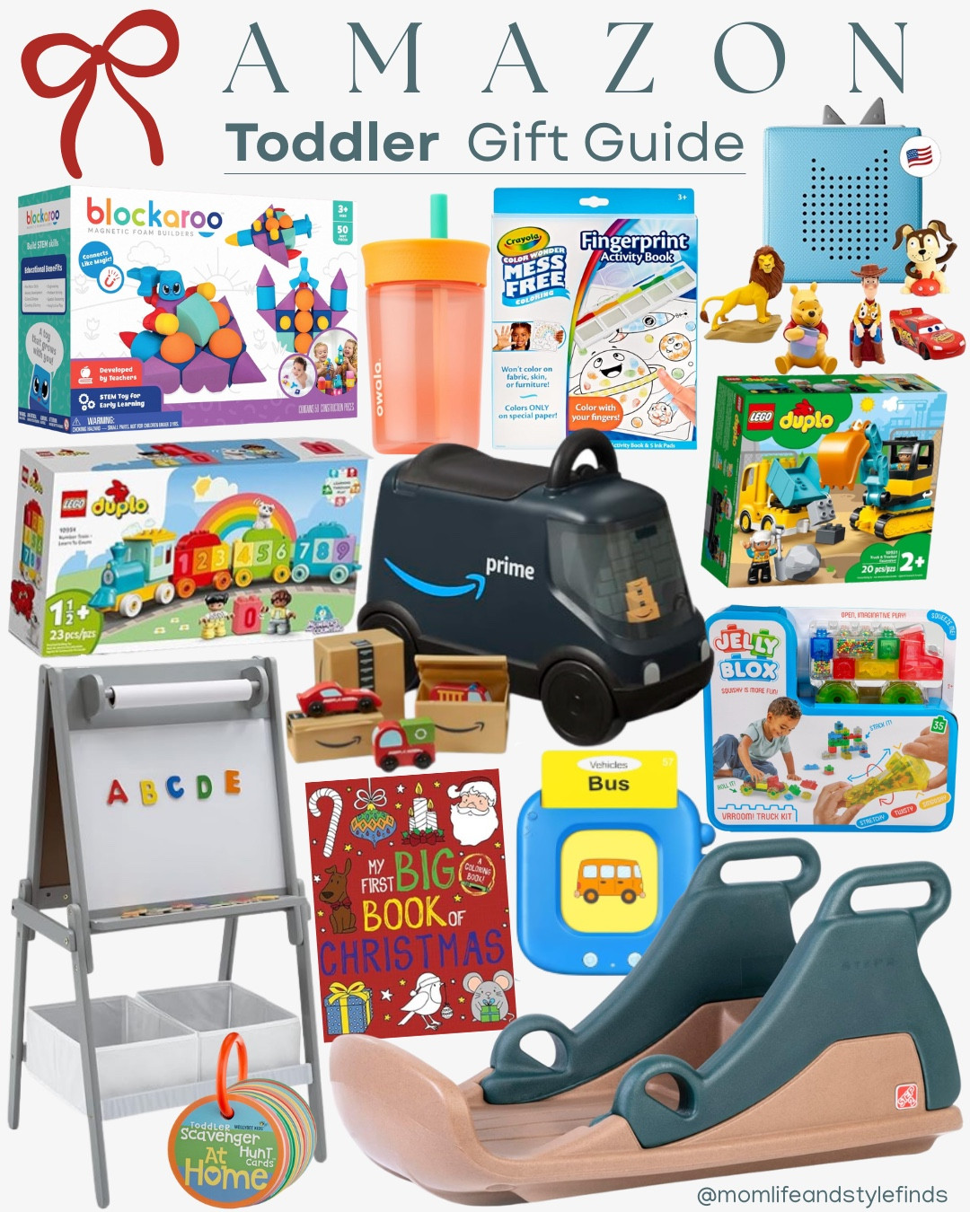 Gift ideas for toddlers & babies

Toddler gift ideas, toddler stocking stuffer ideas, toddler gift guide, Christmas gift idea toddler, toddler girl gifts, toddler boy gifts, amazon finds, toddler sled, crayola mess free, duplos, magnetic block set, gift guide for baby, baby gift ideas

#LTKGiftGuide #LTKBaby #LTKKids