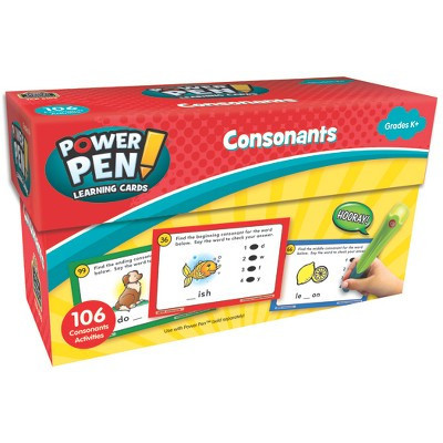 Teacher Created Resources Power Pen Learning Cards: Consonants | Target