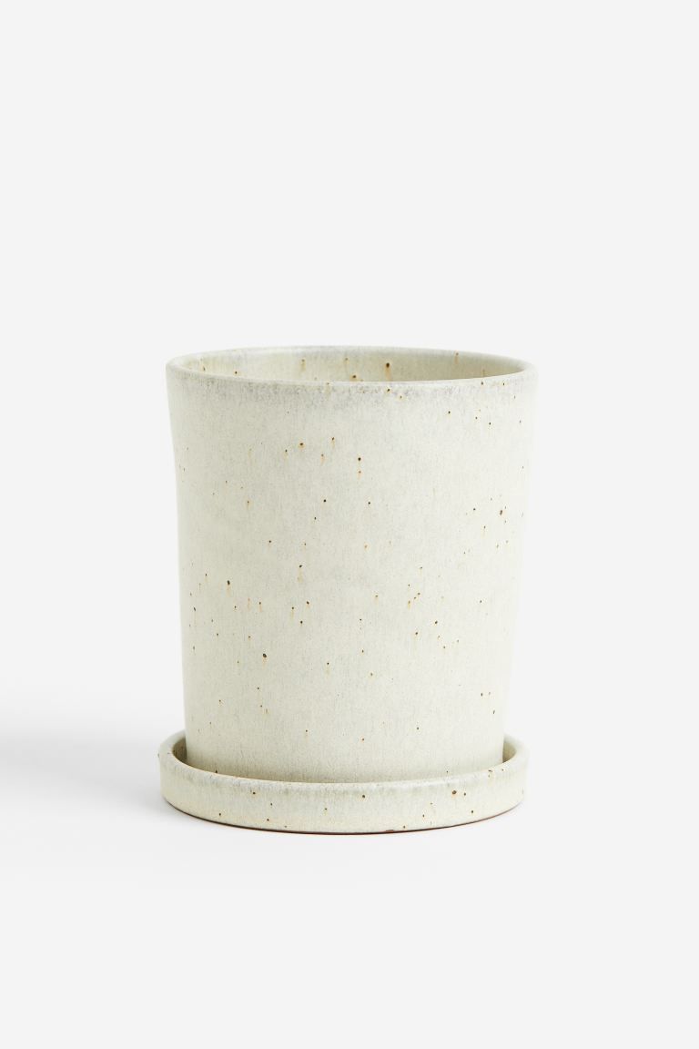Small Herb Pot and Saucer | H&M (US + CA)