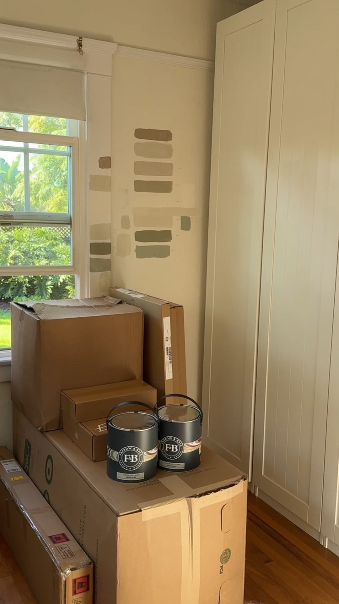 Everything random little thing I picked up at Home Depot to repaint our bedroom! 