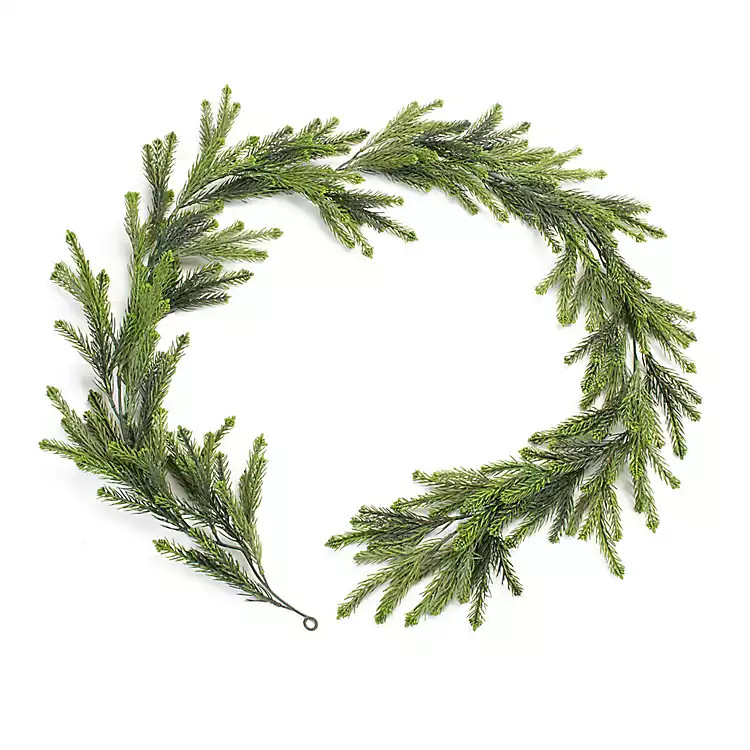 New! Classic Evergreen Pine Garlands, Set of 2 | Kirkland's Home