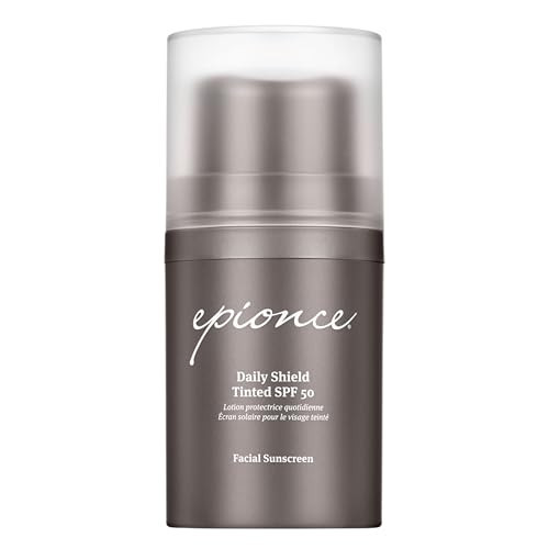 Epionce Daily Shield Tinted SPF 50 Sunscreen - Water Resistant Broad Spectrum UV Protection Facial Sunscreen with Titanium Dioxide & Zinc Oxide, For All Skin Types, Dermatologist Skincare | Amazon (US)