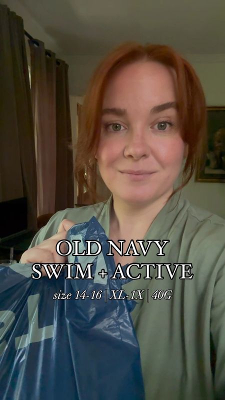 Old navy swim and activewear try on! Wearing size XXL in everything and typically a US 14-16. #ltkactive #ltkswim 

#LTKSaleAlert #LTKPlusSize #LTKMidsize