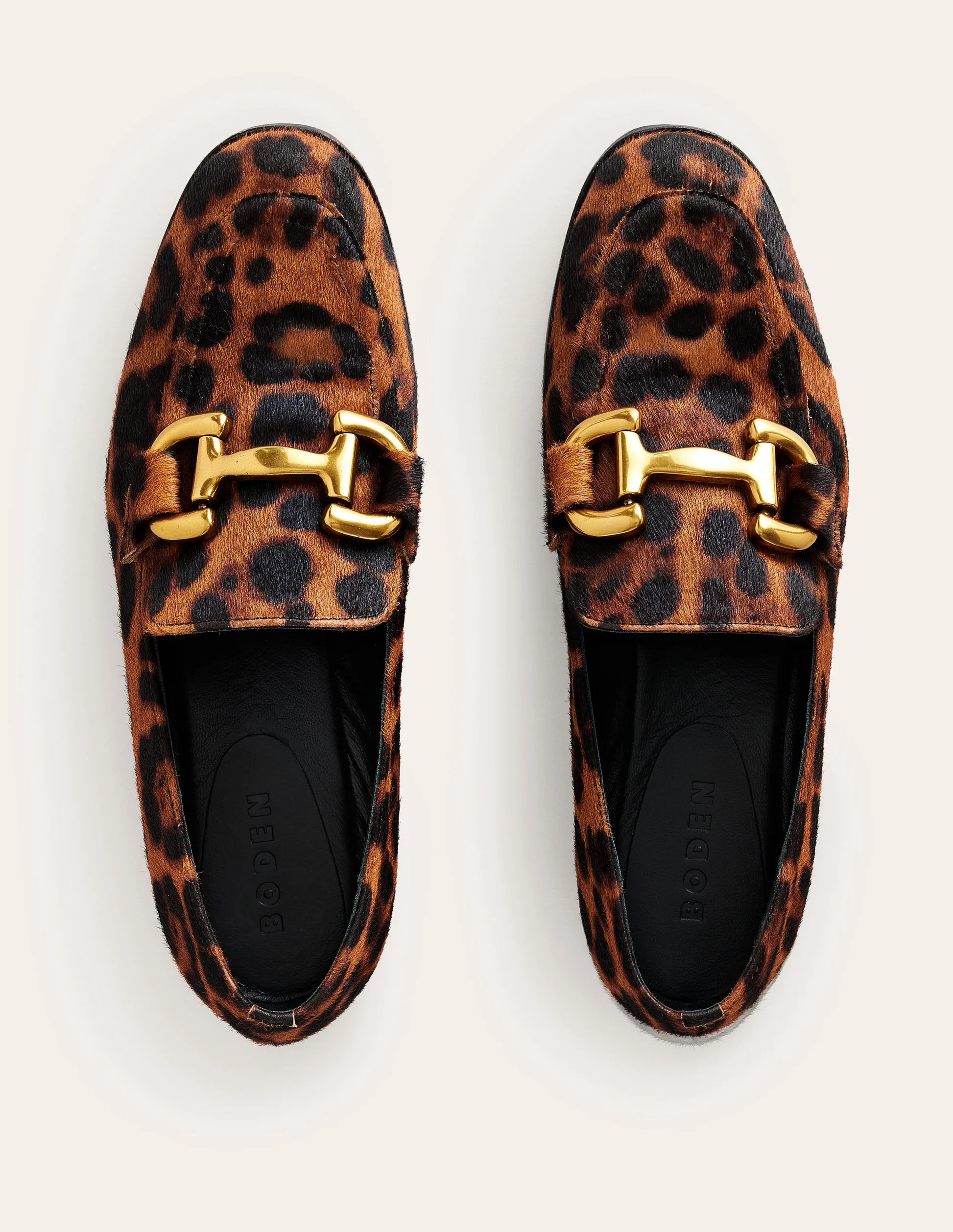 Iris Snaffle Loafers-Leopard | Boden (US)