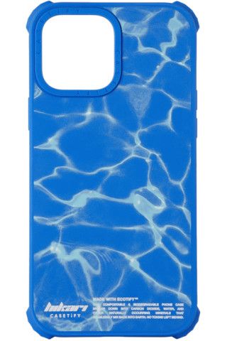 CASETiFY - Blue Ripples iPhone 13 Pro Max Case | SSENSE