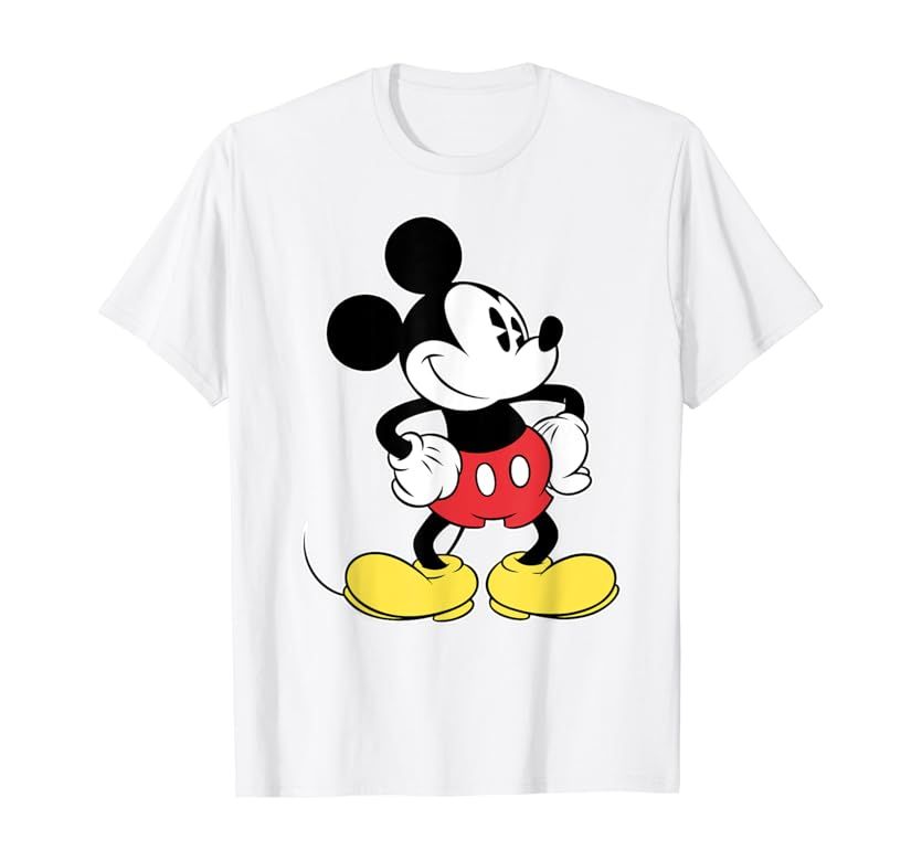 Disney Classic Mickey Mouse T-Shirt | Amazon (US)