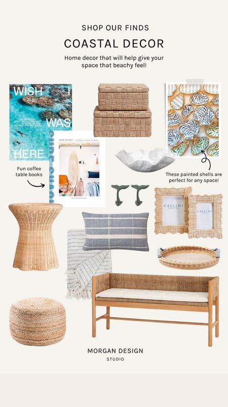 Home decor that will help give your space that beachy feel! 🌊 

#LTKhome #LTKSeasonal #LTKtravel
