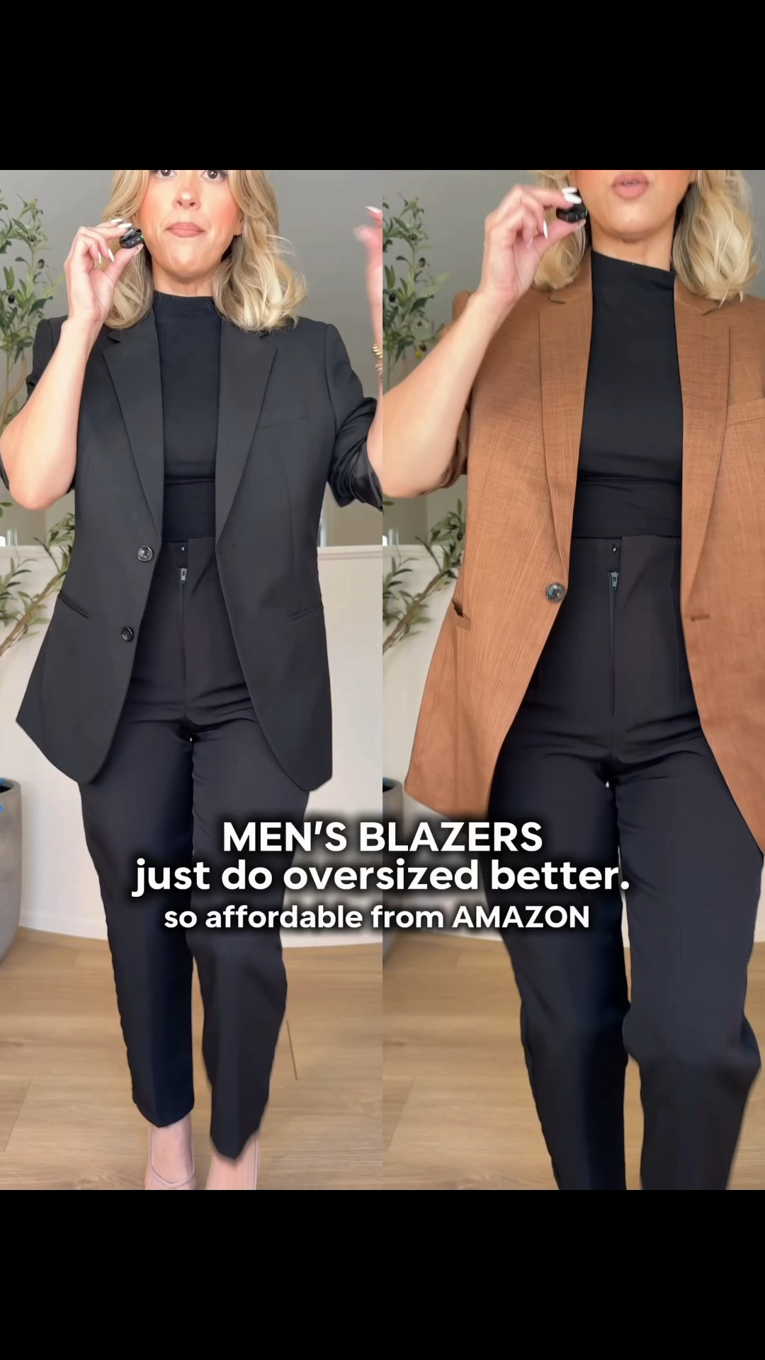 Men’s blazers are just perfectly oversized and perfect for any business casual look 🤩

I wear them in a size small

#LTKootd #LTKU #LTKWorkwear