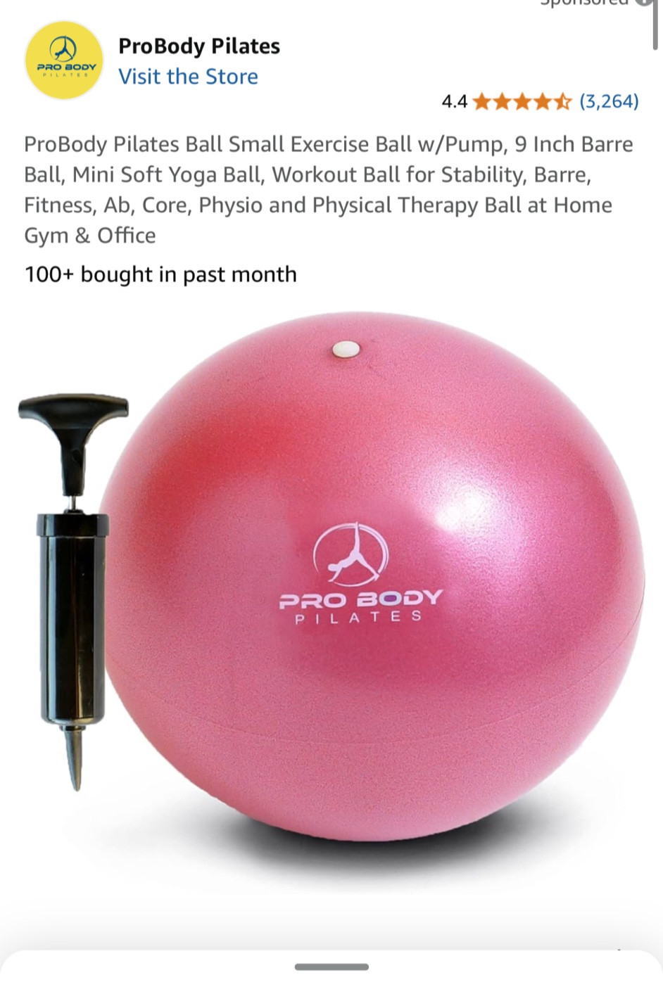 Favorite Pilates ball 

#LTKFindsUnder50 #LTKFitness #LTKU