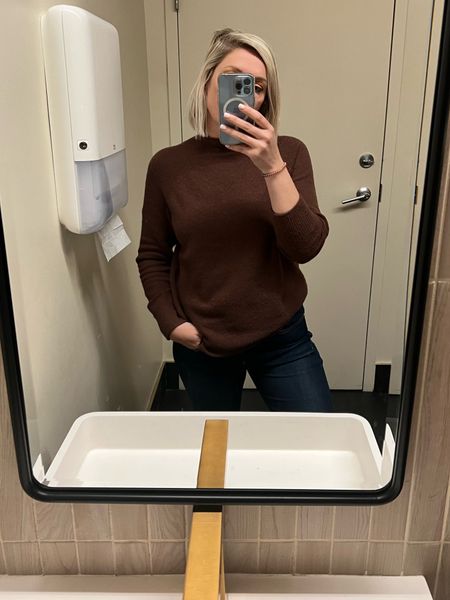 I don’t always wear brown, but when I do, I love it. 🤎

This roll neck sweater from J Crew is so soft! 



#LTKunder50 #LTKunder100 #LTKSeasonal