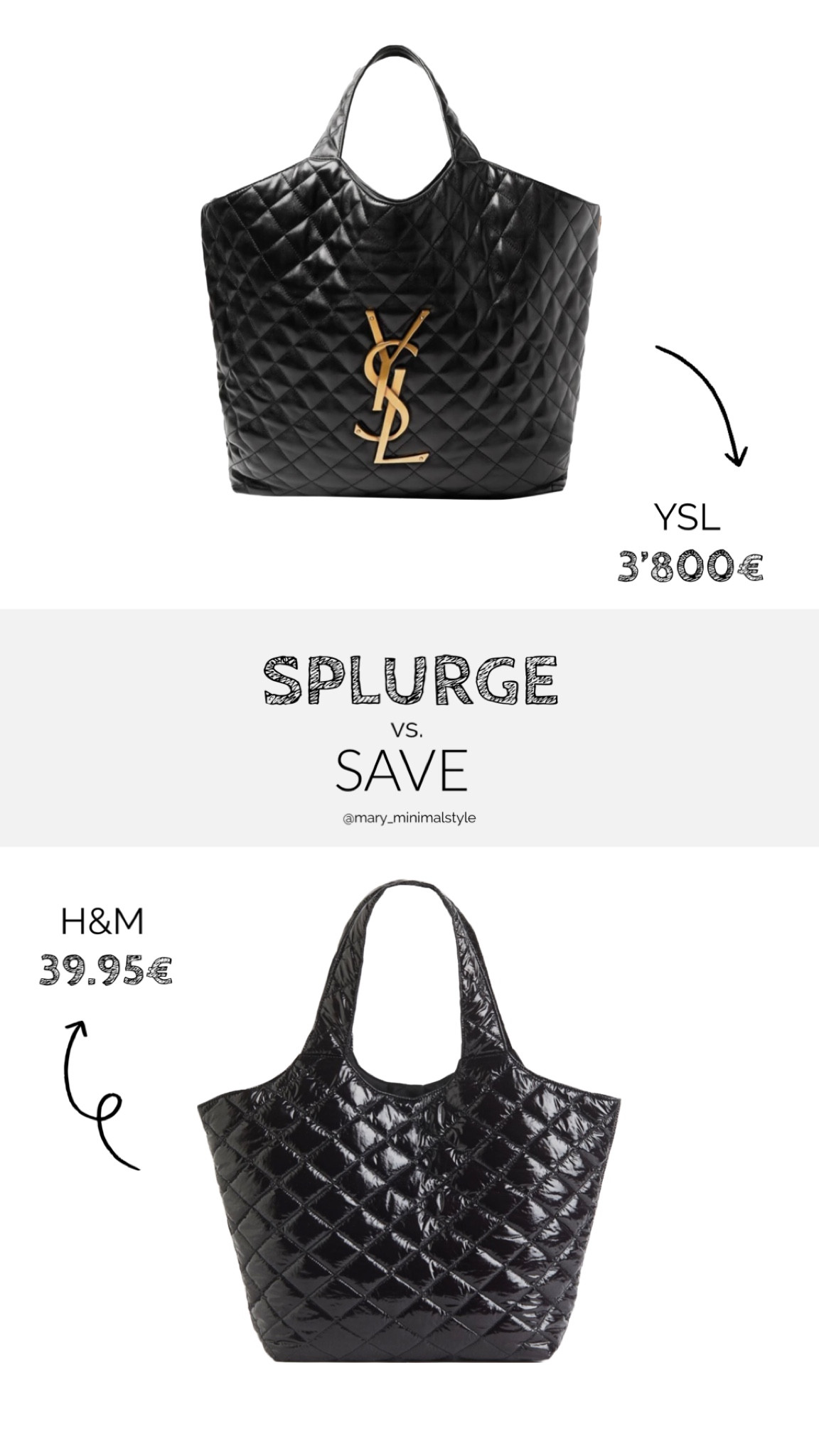 Splurge vs. Save ⚡️

#LTKstyletip #LTKSeasonal #LTKfindsunder100