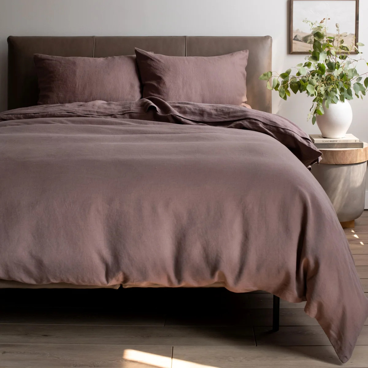 100% French Linen Duvet Cover & Sham Set | Wayfair North America