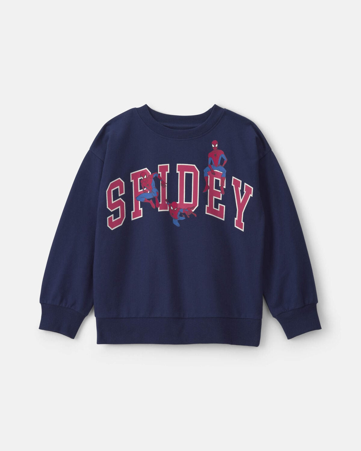 Boys ©Marvel Spider-Man Pullover Sweatshirt - Navy Blue | Carter's Inc