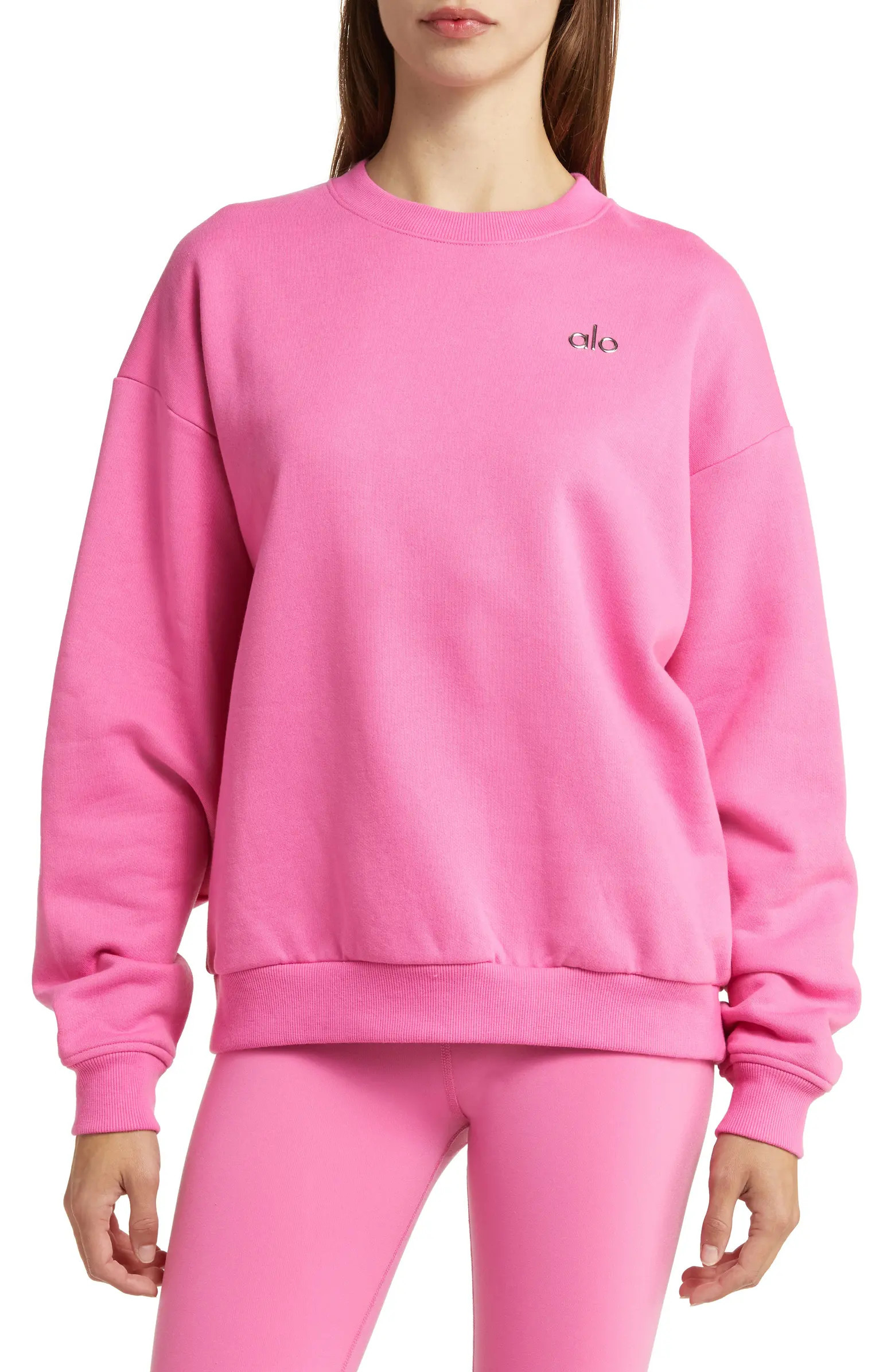 Accolade Crewneck Cotton Blend Sweatshirt | Nordstrom