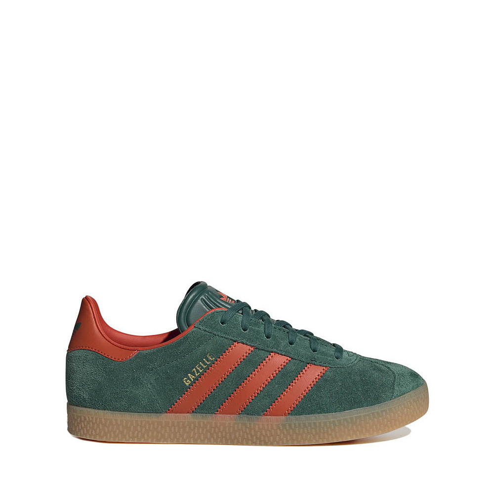 adidas Gazelle Athletic Shoe - Big Kid - Collegiate Green / Preloved Red / Gum | Journeys