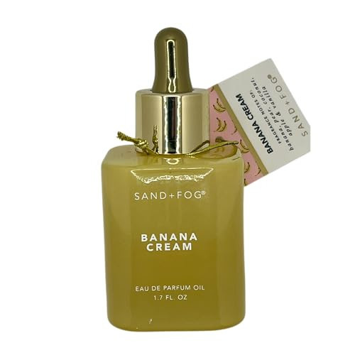 Banana Cream Sand+Fog Perfume Oil, 1.7 FL OZ (50 ml) – A Sweet, Creamy, and Indulgent Fragrance | Amazon (US)