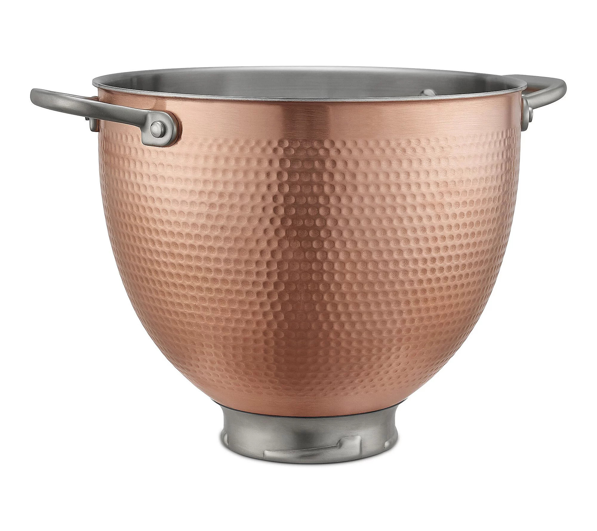 KitchenAid 5-Qt Tilt-Head Stainless Bowl in Ham mered Copper | QVC