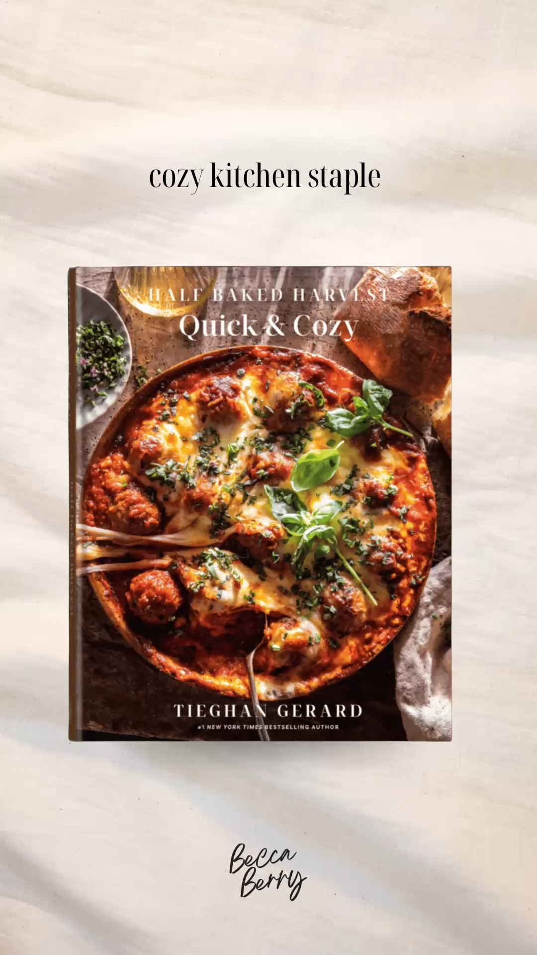 If you need a cozy, always-works gift — this is it.
Half Baked Harvest Quick & Cozy is a go-to for home cooks who love comforting meals without complicated steps.

#LTKHoliday #LTKHome #LTKGiftGuide