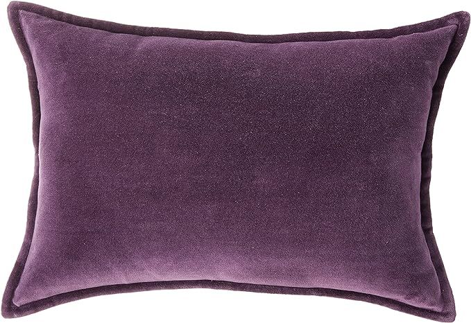 Artistic Weavers Moody Pillow Cover with Poly Fill, 13" x 19", Dark Purple | Amazon (US)