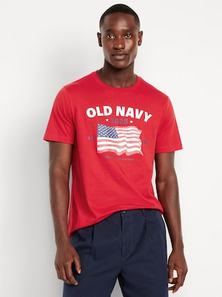 2025 Flag Graphic T-Shirt | Old Navy (US)