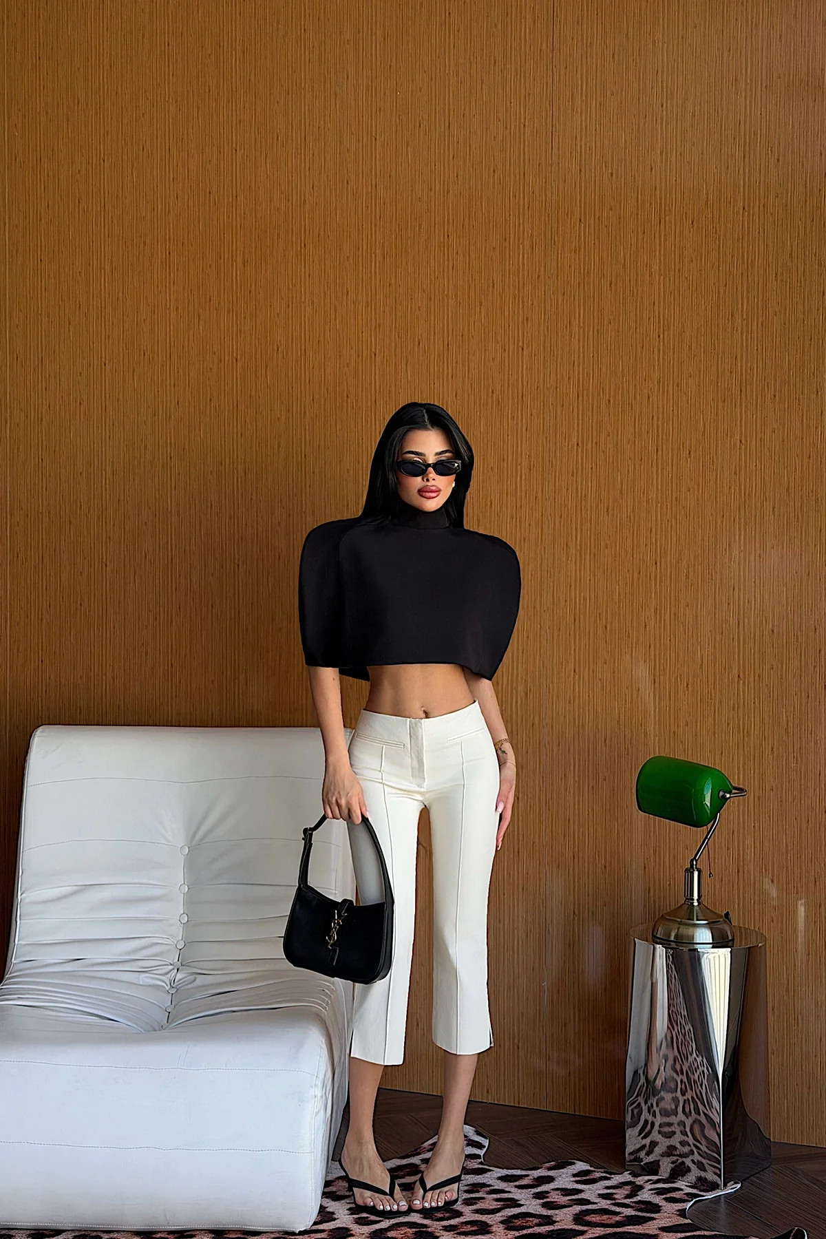 Cape Shoulder Blouse | PIRAL