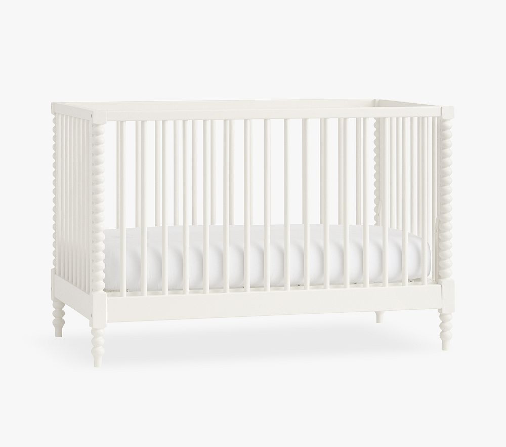 Chris Loves Julia Turned Wood Convertible Crib | Pottery Barn Kids