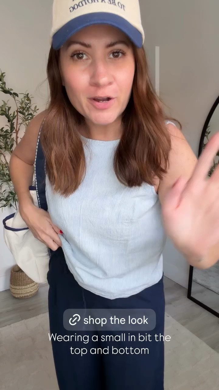 Wearing a small in bit the top and bottom