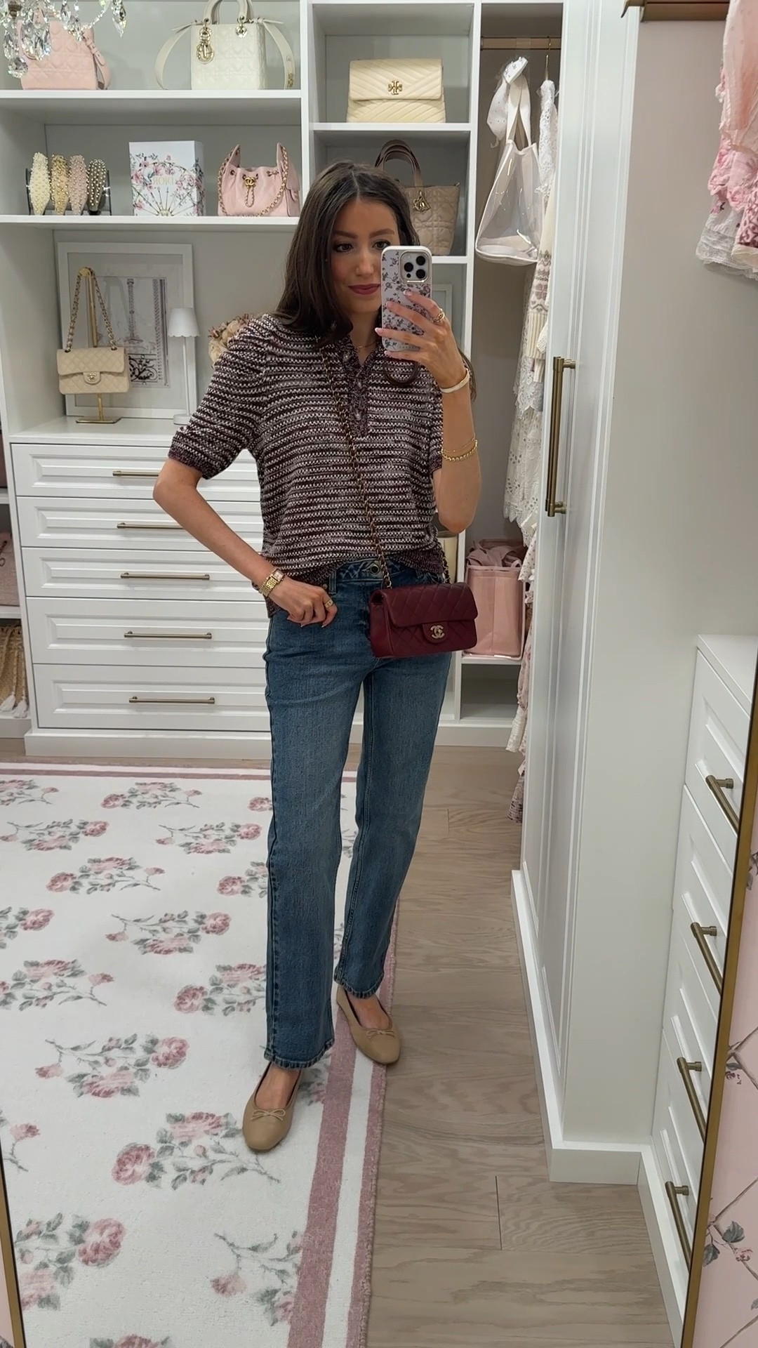 Your most loved fall outfit from last week! This @Walmart 100% cotton short sleeve sweater & Khaite Jean look for less! These Scoop stovepipe jeans are so chic and comfy! Very flattering too!

#LTKSeasonal #LTKSaleAlert #LTKootd
