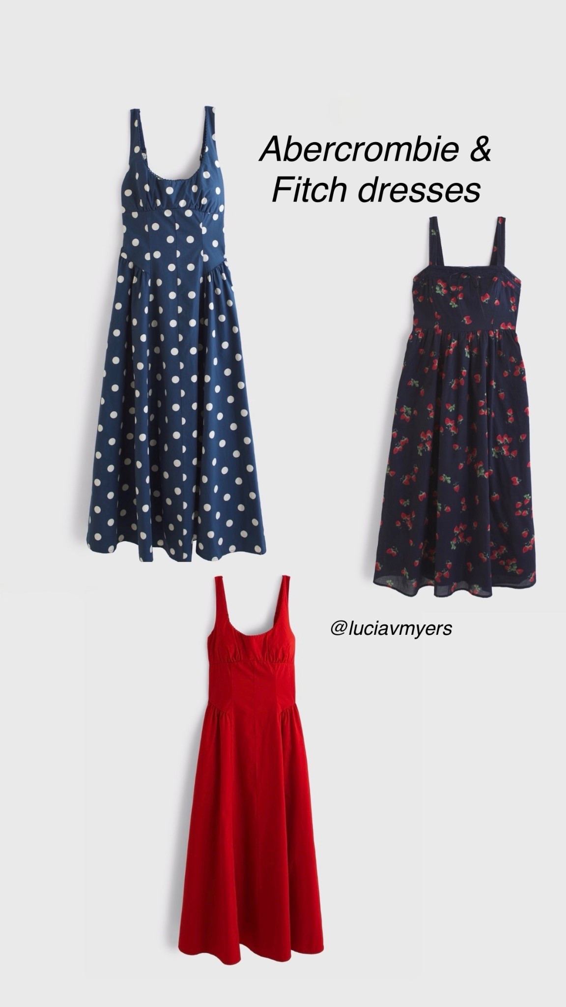 Beautiful dresses from Abercrombie and Fitch. Perfect for a Valentine’s Day outfit, date night, or even for a wedding guest dress! Black, red, polka dot, floral, and other styles. 

#af #abercrombie #abercrombiefitch #abercrombieandfitch #dress #reddress #blackdress #cherry #red #black #wedding #weddingguest #weddingguestdress #valentinesday #valentinesdayoutfit #valentinesdaydress #datenight #galentinesday #trend #trending #romantic #ltkunder100

#LTKWedding #LTKSeasonal #LTKootd