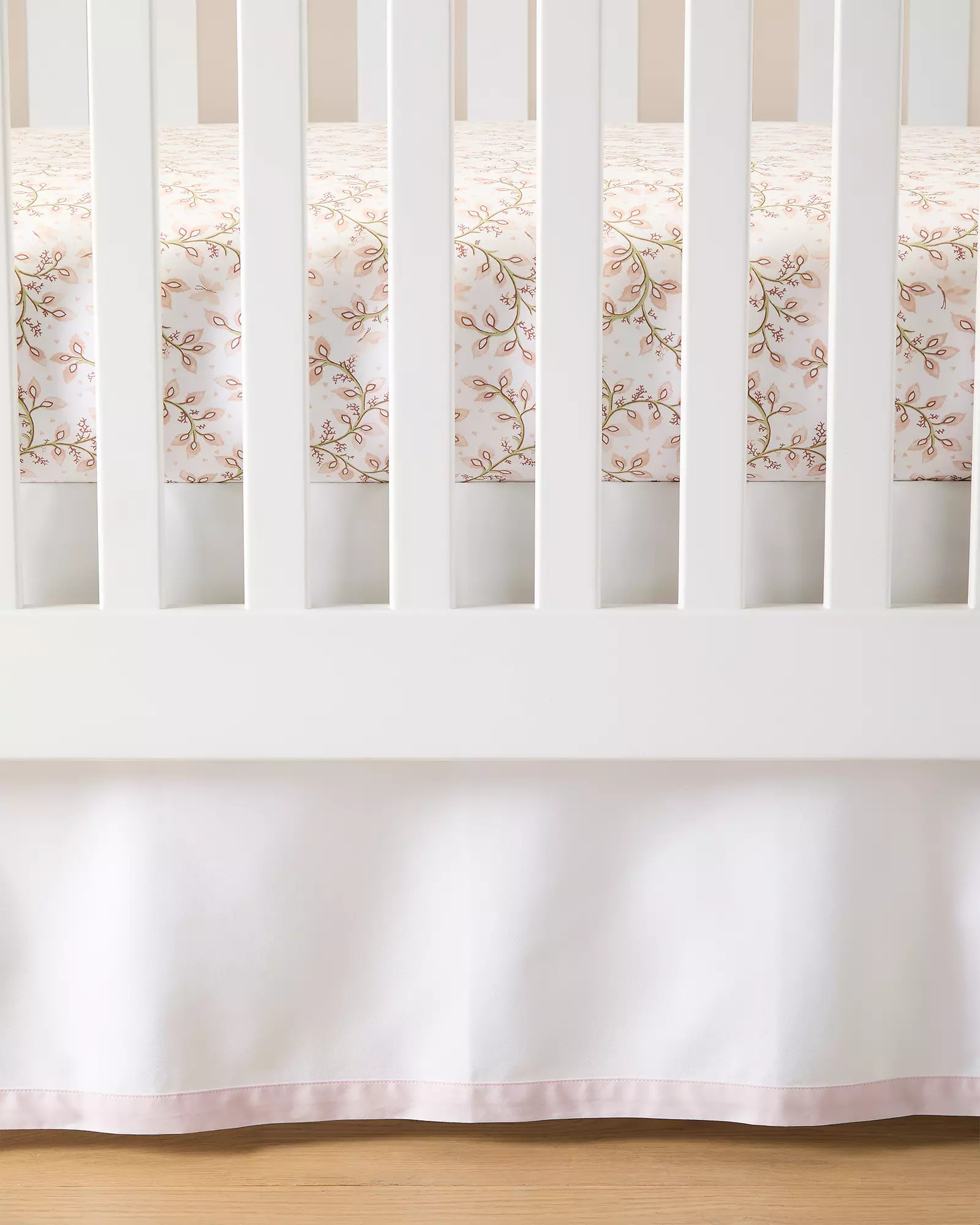 Borderline Crib Skirt | Serena and Lily