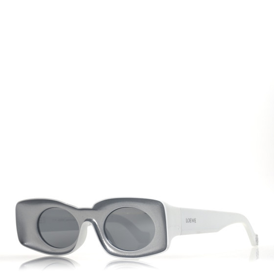 Acetate Sunglasses LW40033I Silver White | FASHIONPHILE (US)