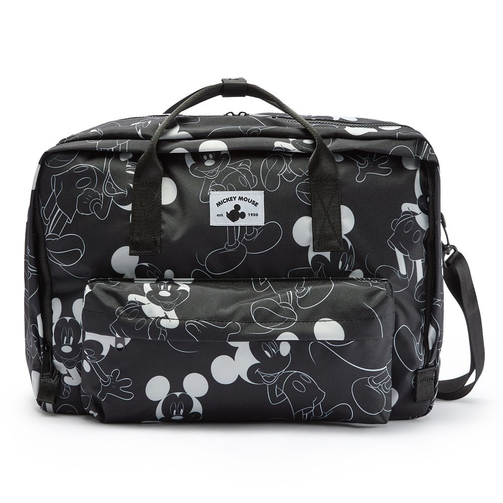 Mikey Mouse Black & White Duffle Bag | Disney Store
