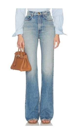 Helsa The 1970s Jean in Blue. - size 24 | Revolve Clothing (Global)