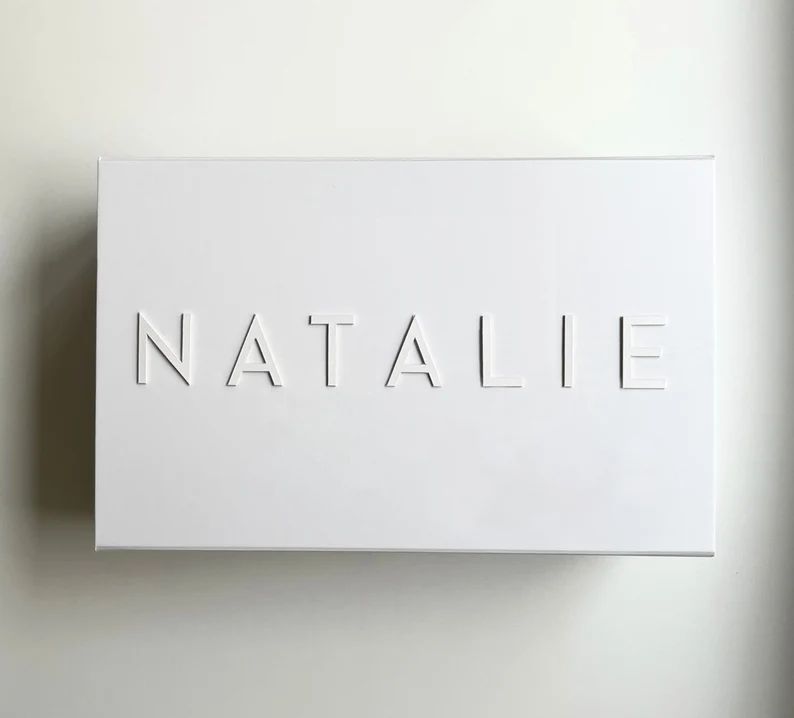 Empty Bridesmaid Proposal Gift Boxes, White Minimalist Aesthetic Bridesmaid Boxes, Large Luxury M... | Etsy (US)