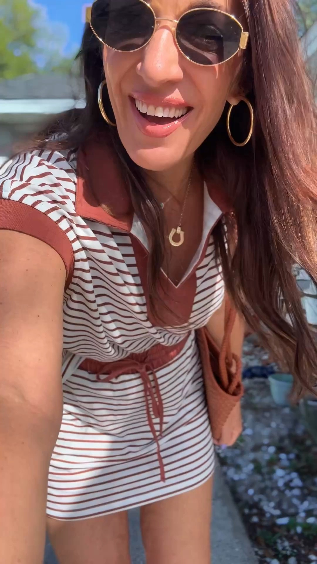 Striped Skort Set for summer ☀️ 

#LTKgrwm #LTKMidsize