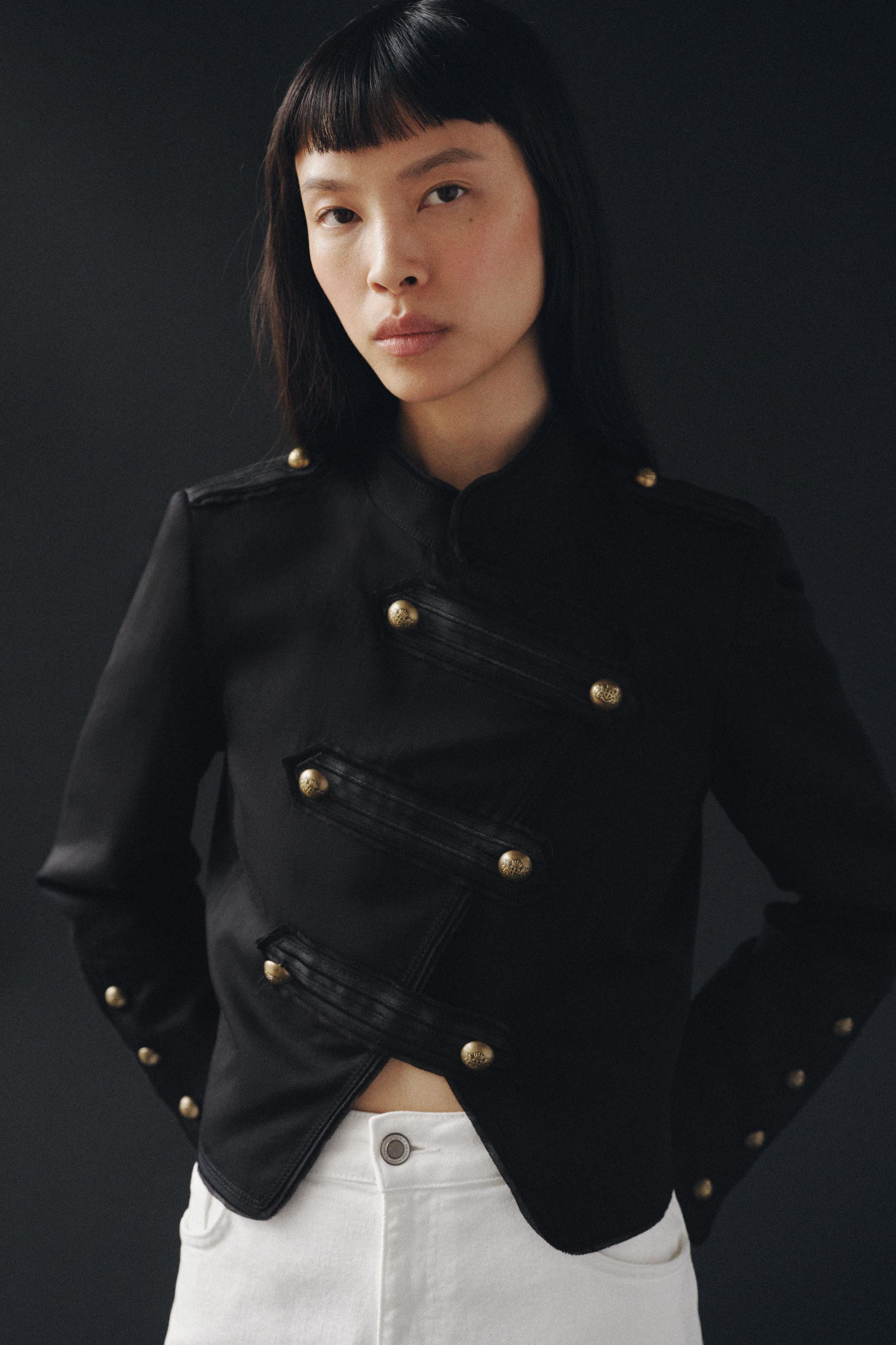 ZW COLLECTION FIREMAN CLASP JACKET | Zara US