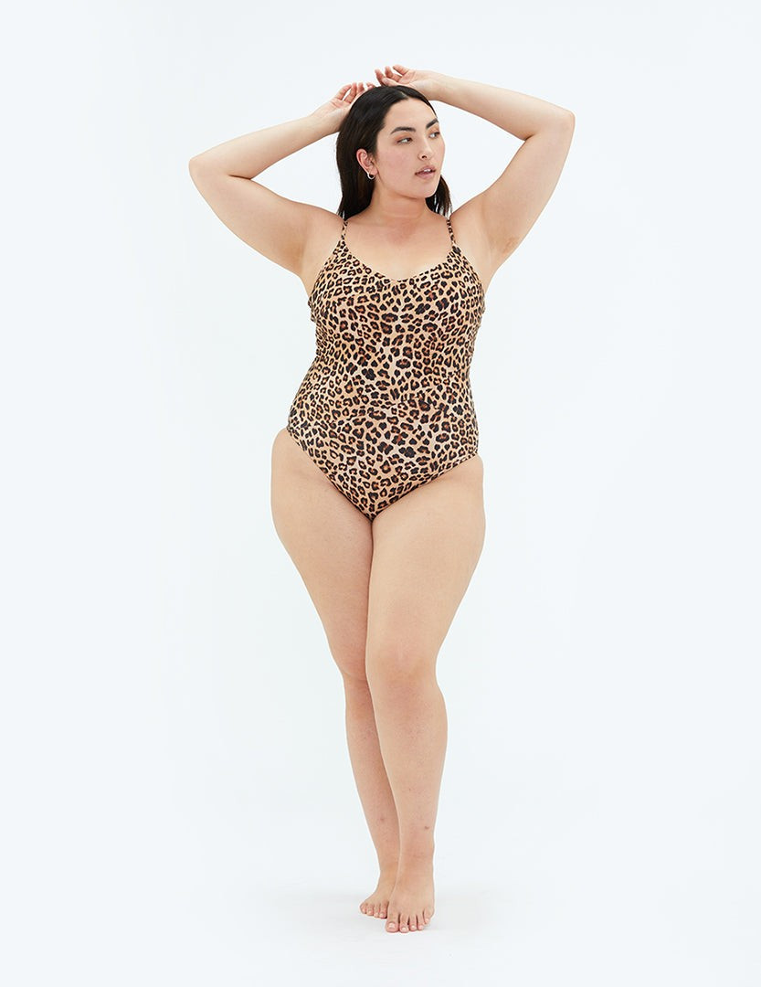 The Long Torso Marina - Leopard | SummerSalt