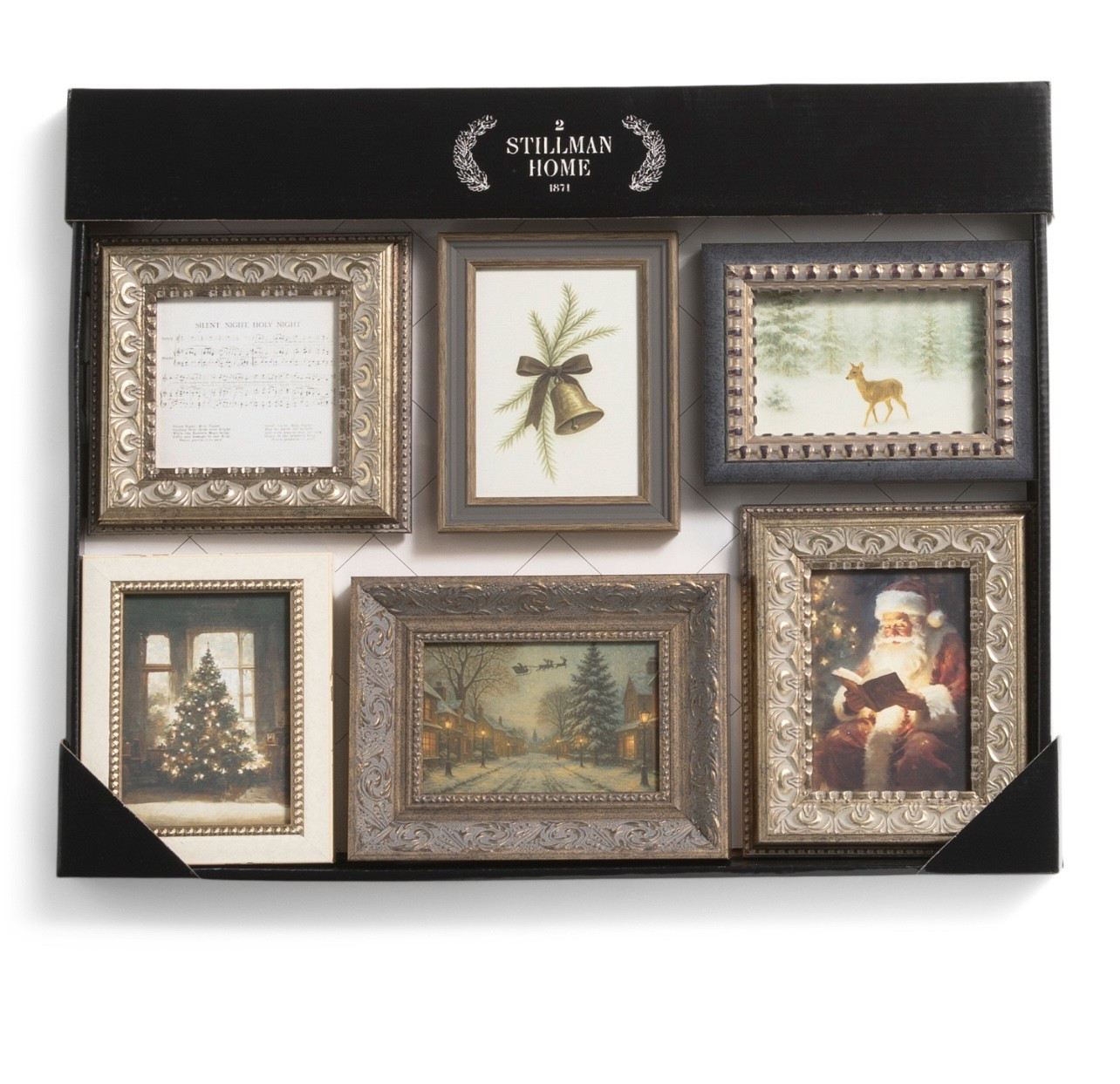 Stunning Christmas gallery wall!! 

#LTKSeasonal #LTKHome #LTKHoliday