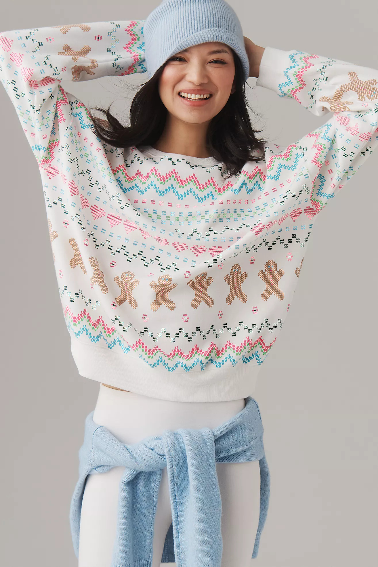 Beach Riot Devyn Gingerbread Crewneck Sweater | Anthropologie (US)