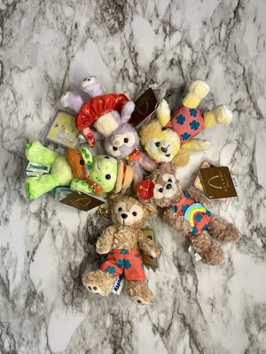 Disney Aulani Hawaii Duffy & Friends Set Of 5 NEW Keychain Plush | eBay US