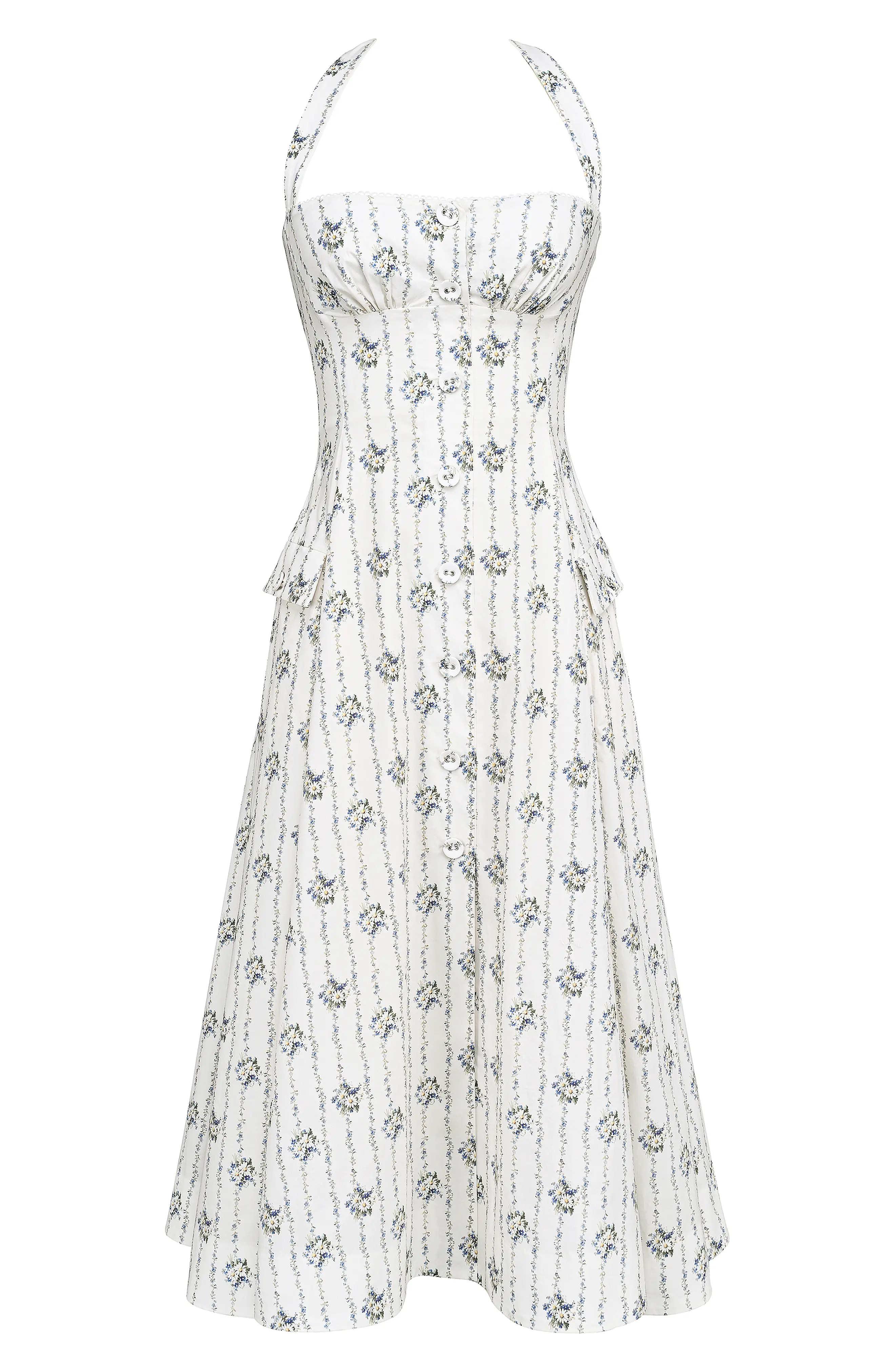 Claudia Halter Midi Dress (Women) | Nordstrom | Nordstrom