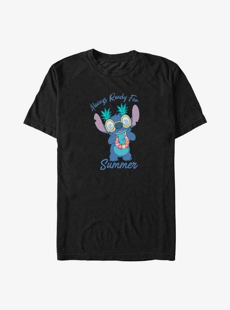 Disney Lilo & Stitch Always Ready For Summer Big & Tall T-Shirt | BoxLunch